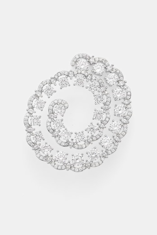Aldo kolczyki damskie metalowe z cyrkonią BUBBLYE BUBBLYE.973 srebrny SS26