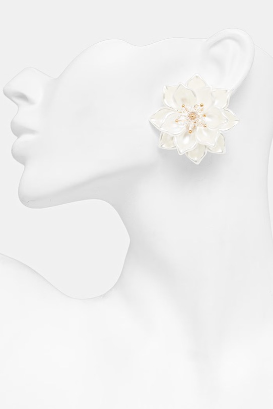 Аксесуари Aldo сережки жіночі PETALPEARL PETALPEARL.102 бежевий