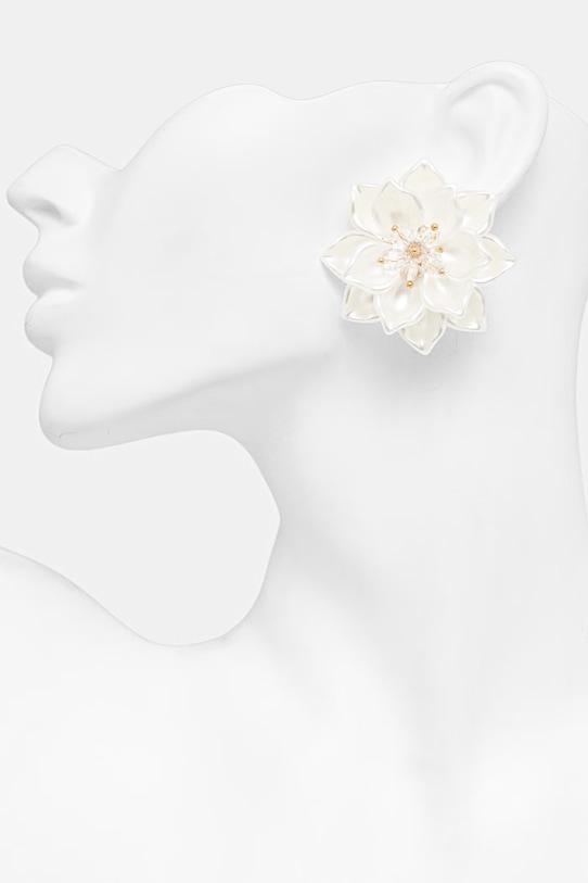 Аксесуари Aldo сережки жіночі PETALPEARL PETALPEARL.102 бежевий