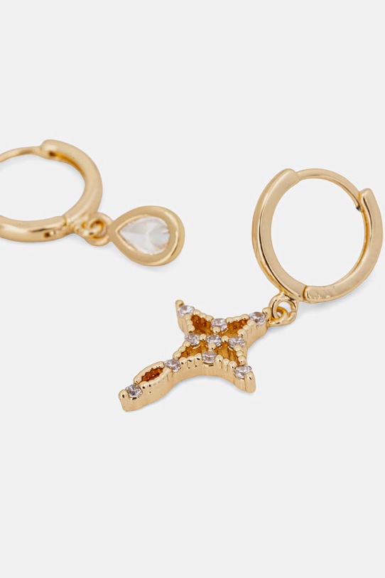 Aldo sada náušníc dámskych pozlátených so zirkónom SHANNONN 3-pak SHANNONN.972 zlatá SS26