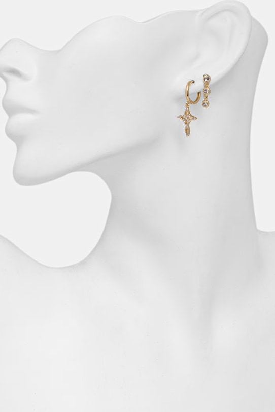 Accessori Aldo set di orecchini da donna placato oro zirconia SHANNONN pacco da 3 SHANNONN.972 oro