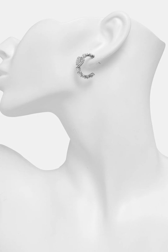 Akcesoria Guess kolczyki BELOVED JUBE06.004JW srebrny