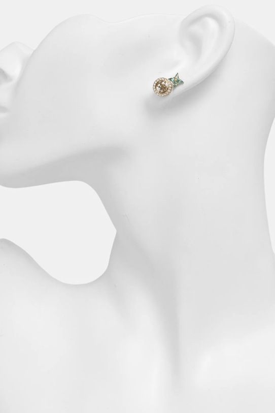 Doplňky Náušnice Guess SECRET GARDEN 3-pack JUBE06.038JW zlatá