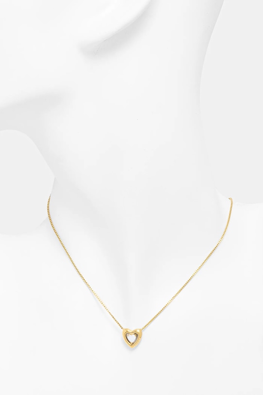Akcesoria Guess naszyjnik BELOVED JUBN06.016JW złoty