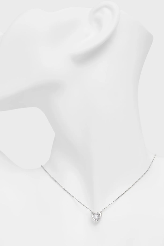 Akcesoria Guess naszyjnik BELOVED JUBN06.016JW srebrny