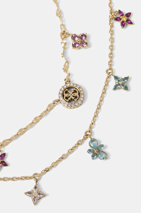 Guess naszyjnik SECRET GARDEN JUBN06.028JW złoty SS26