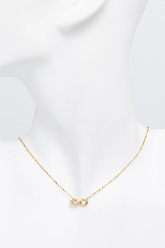 Akcesoria Guess naszyjnik LOVE BITES JUBN06.047JW złoty