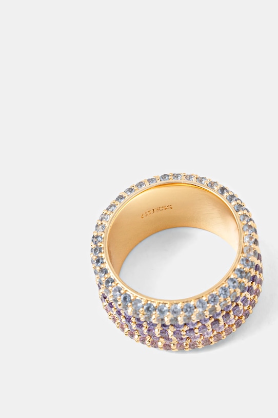 Guess pierścionek ESSENZA JUBR06.027JW złoty SS26