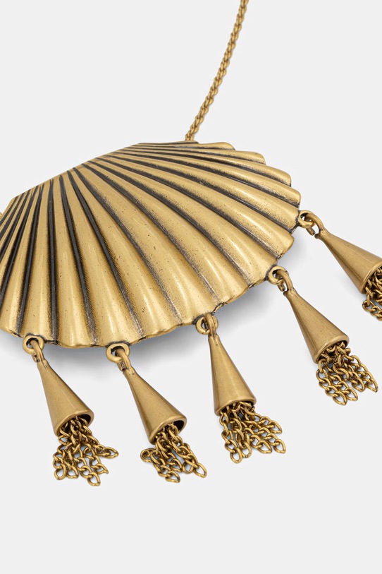 Twinset κολιέ με κρεμαστό γυναικείο μεταλλικό 261TO5510 χρυσαφί SS26