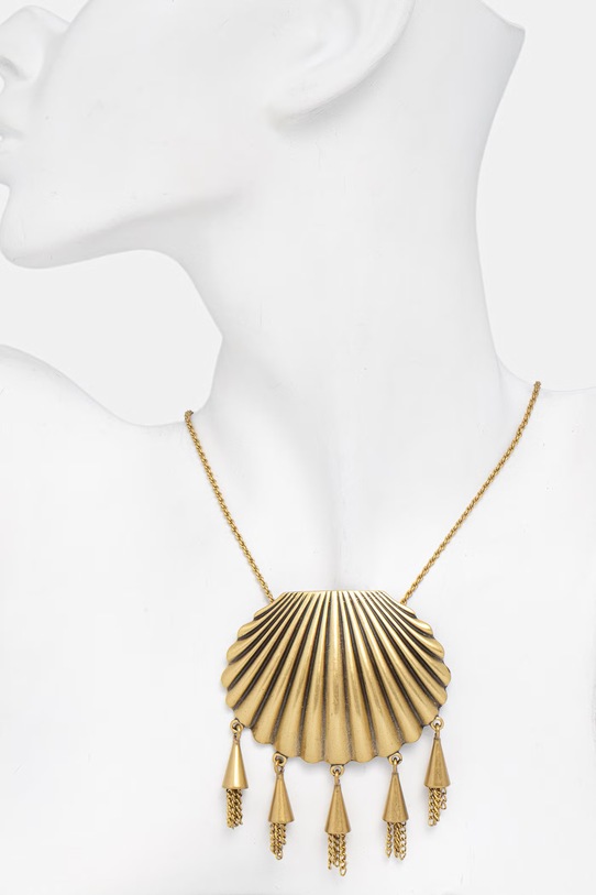 Twinset κολιέ με κρεμαστό γυναικείο μεταλλικό χρυσαφί 261TO5510