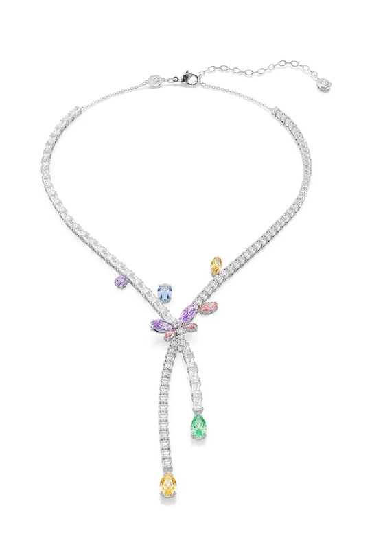 Swarovski naszyjnik damski metalowy z cyrkonią Ariana Grande x Swarovski srebrny 5737424