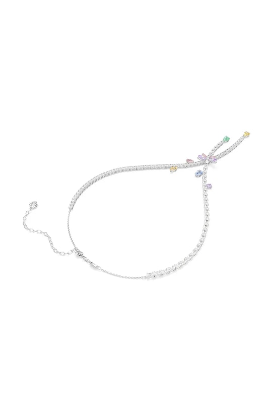 Swarovski naszyjnik damski metalowy z cyrkonią Ariana Grande x Swarovski srebrny 5737424