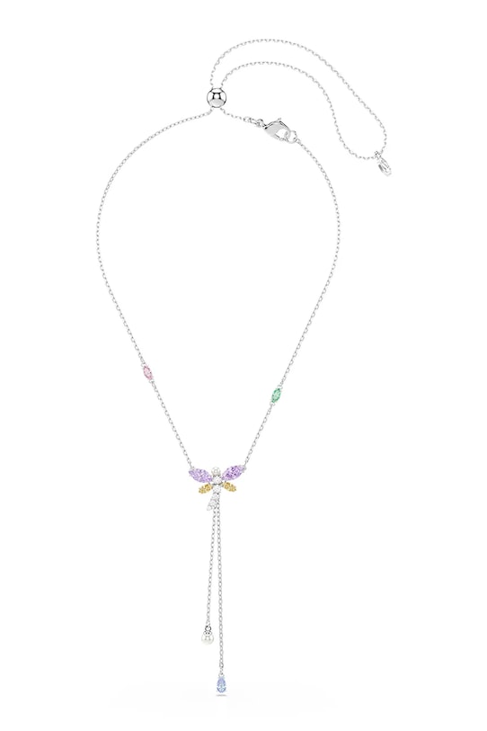 Swarovski naszyjnik damski z kryształem Swarovski Ariana Grande x Swarovski 5749183 srebrny SS26