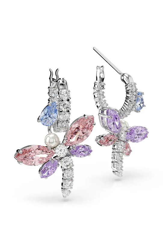 Swarovski kolczyki damskie z cyrkonią Ariana Grande x Swarovski srebrny 5749185