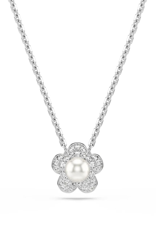 Swarovski naszyjnik damski metalowy kryształ Swarovski Ariana Grande x Swarovski srebrny 5755817