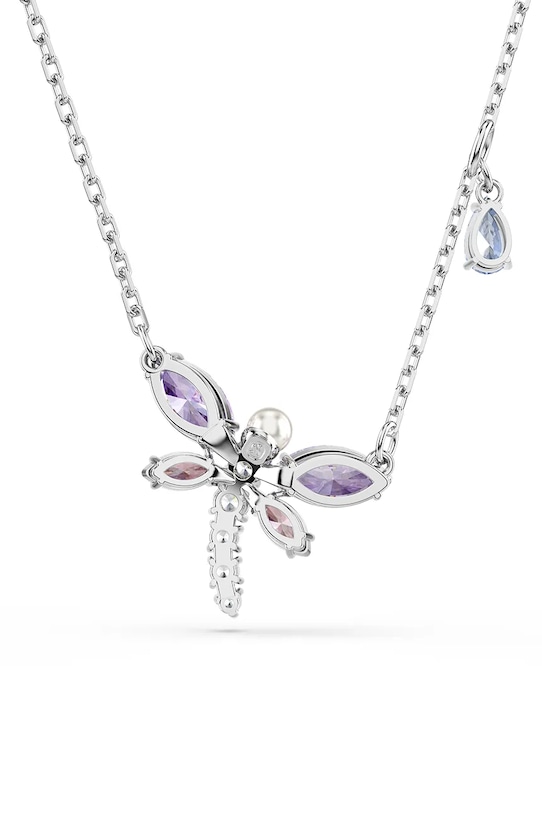 Swarovski naszyjnik damski metalowy z cyrkonią Ariana Grande x Swarovski srebrny 5737383