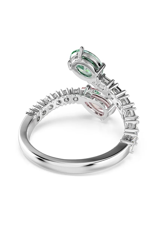 Swarovski Pierścionek damski z kryształem Swarovski Ariana Grande x Swarovski 5737373 srebrny SS26