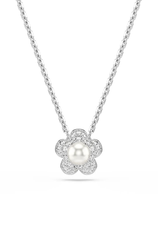 Akcesoria Swarovski komplet biżuterii damski metalowy kryształ Swarovski Ariana Grande x Swarovski 5749180 srebrny