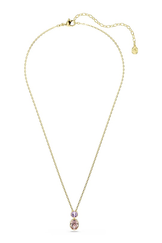 Swarovski naszyjnik CHROMA 5741586 złoty SS26