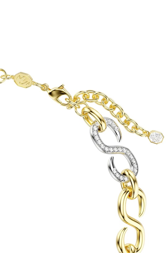 Swarovski naszyjnik DEXTERA złoty 5741795