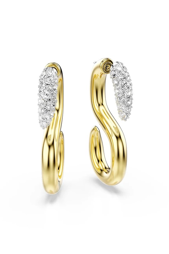 Swarovski kolczyki damskie z kryształem Swarovski DEXTERA złoty 5741796