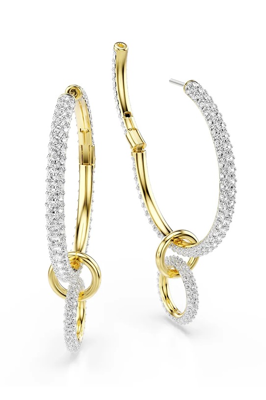 Swarovski kolczyki DEXTERA złoty 5738201