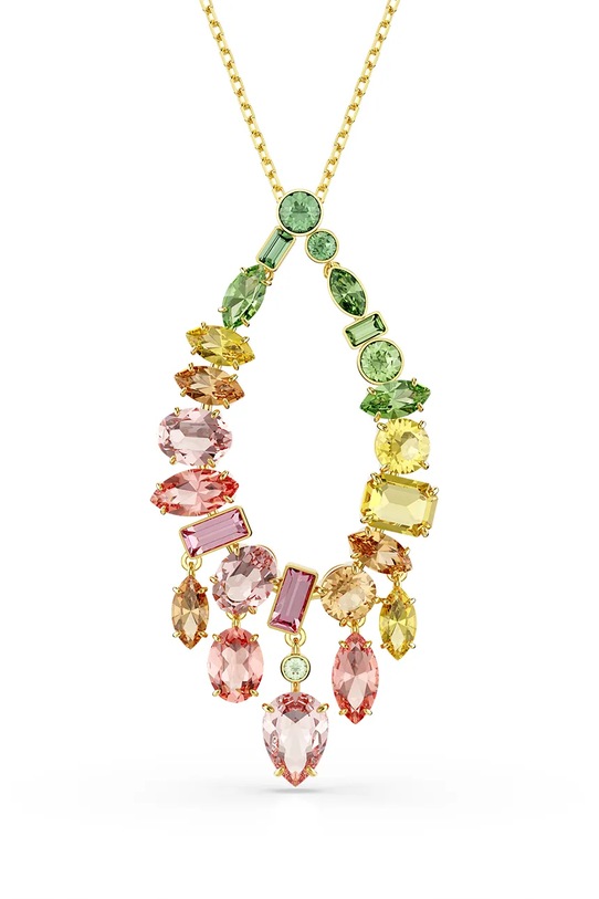 Swarovski naszyjnik GEMA kryształ Swarovskiego złoty 5741589