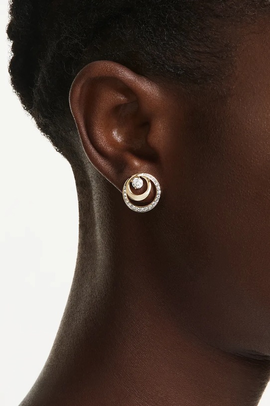 Swarovski kolczyki HYPERBOLA 5740407 złoty