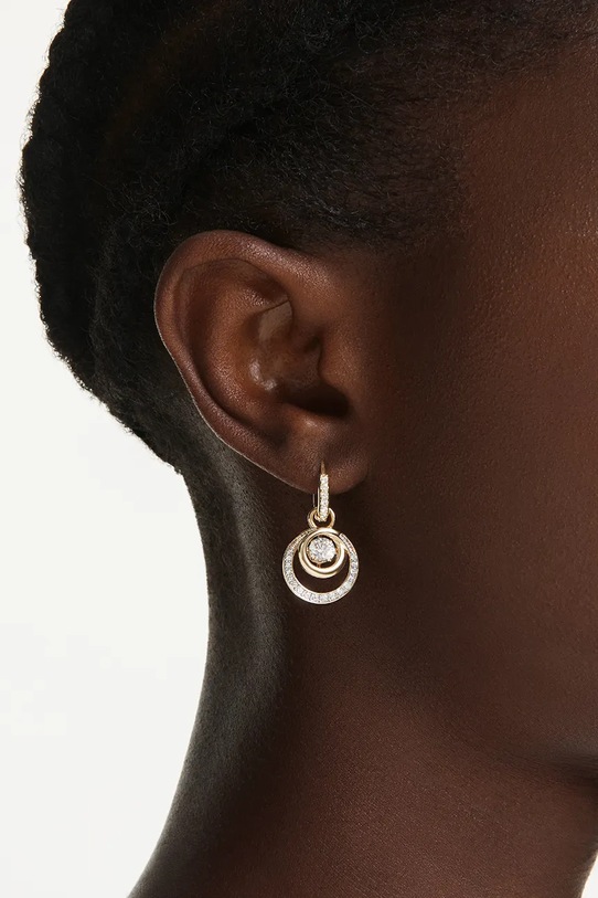 Swarovski kolczyki HYPERBOLA 5738249 złoty