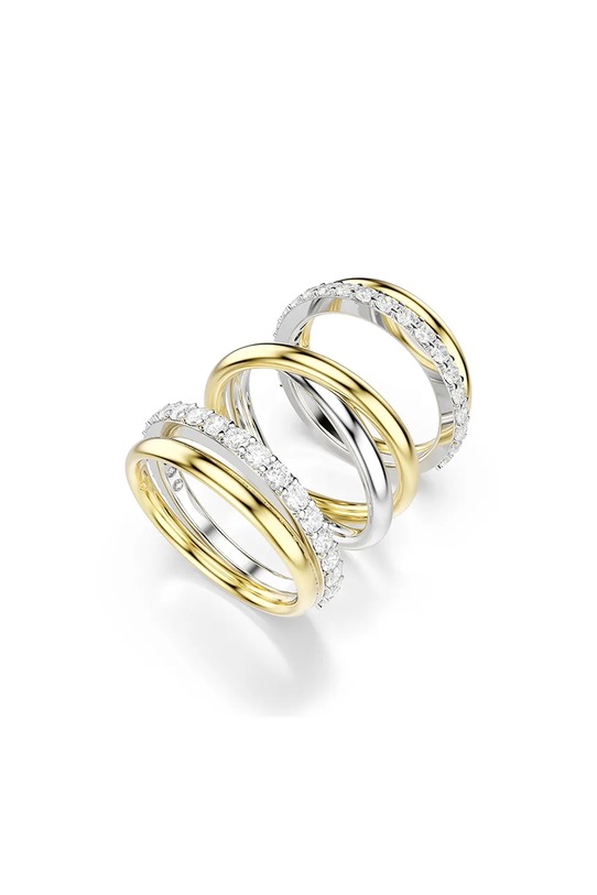 Akcesoria Swarovski pierścionek HYPERBOLA 5740411 złoty