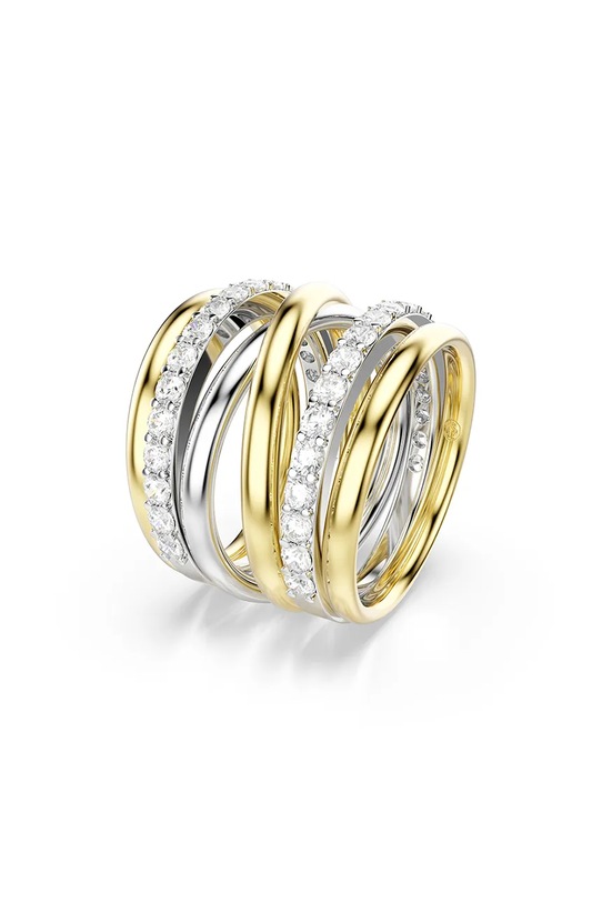 Swarovski pierścionek HYPERBOLA złoty 5740412