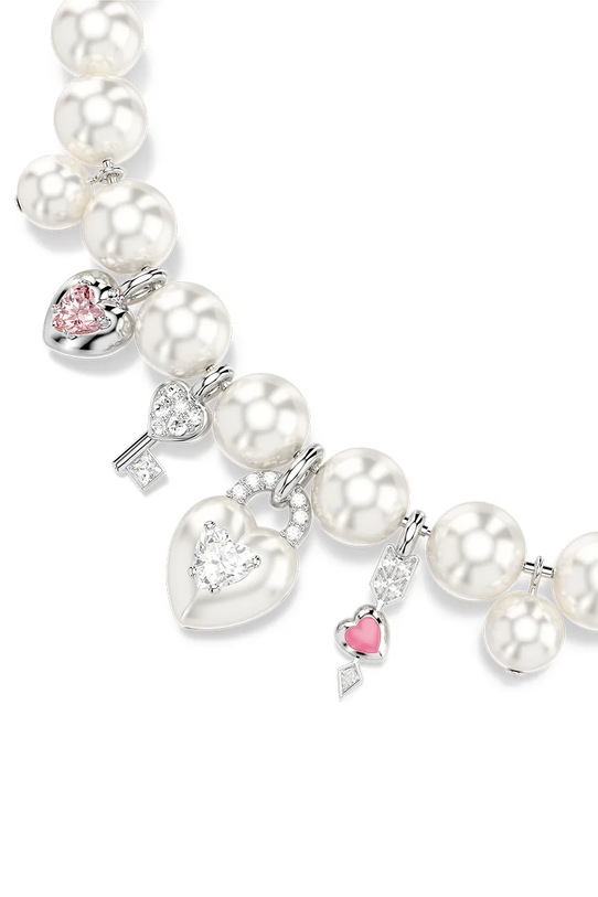 Accesorii Swarovski colier IDYLLIA 5749601 argintiu