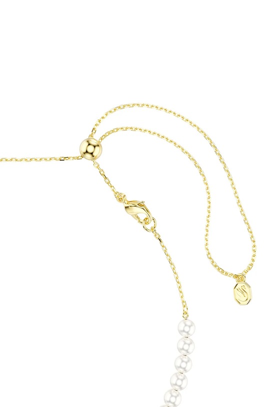 Swarovski naszyjnik IDYLLIA złoty 5742677