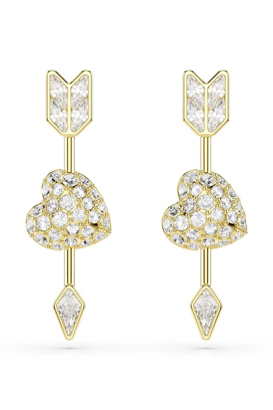 Swarovski kolczyki IDYLLIA cyrkonia złoty 5737295