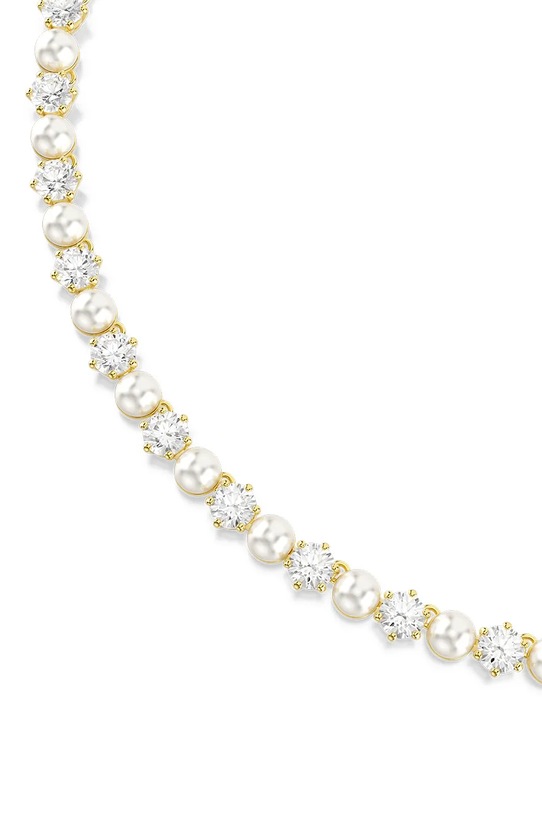 Akcesoria Swarovski naszyjnik MATRIX 5742039 złoty