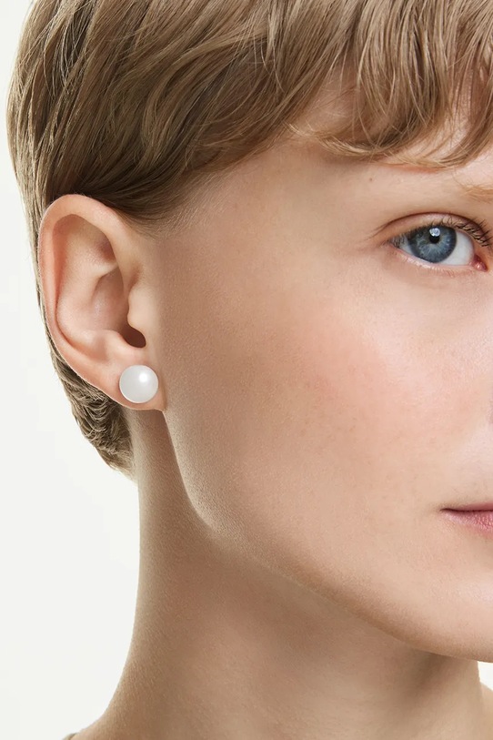 Swarovski kolczyki MATRIX 5747752 biały