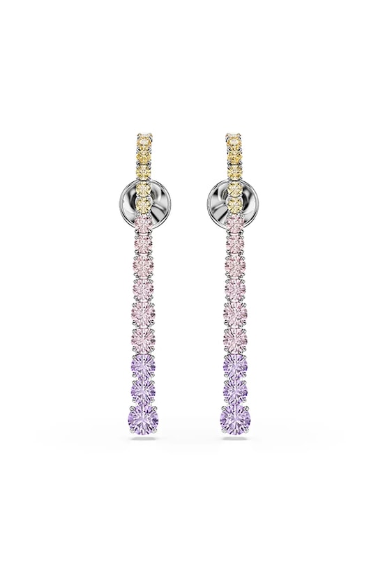 Swarovski kolczyki damskie cyrkoniowe MATRIX 5751195 różowy SS26