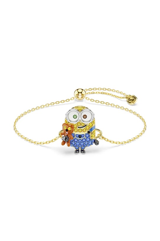 Swarovski bransoletka damska pozłacana kryształ Swarovski MINIONS złoty 5743386