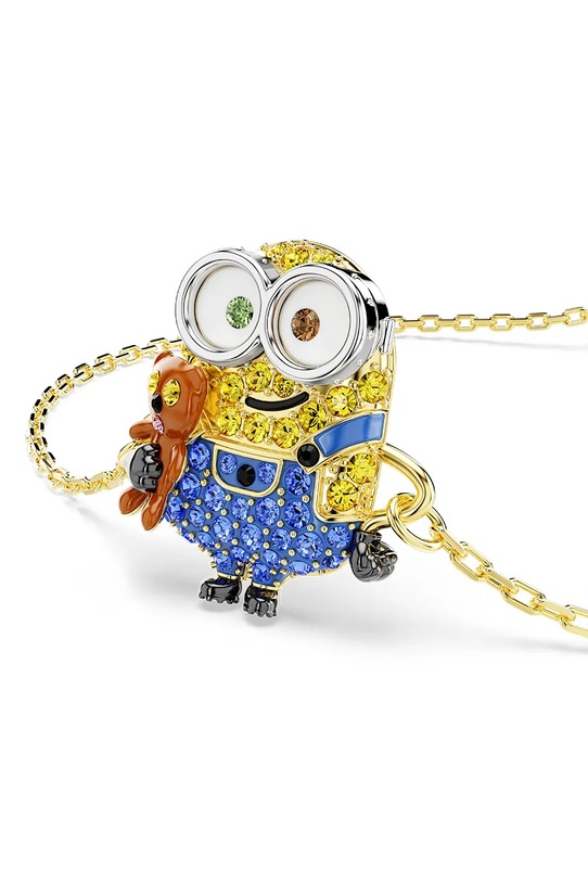 Akcesoria Swarovski bransoletka damska pozłacana kryształ Swarovski MINIONS 5743386 złoty