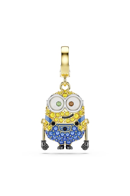 Swarovski zawieszka damska metalowa z kryształem Swarovski MINIONS złoty 5753016