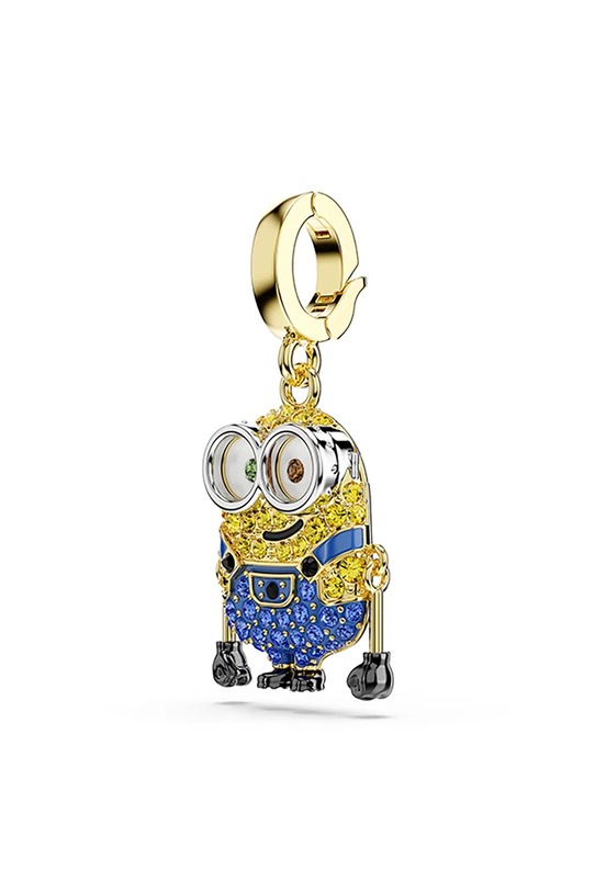 Swarovski zawieszka damska metalowa z kryształem Swarovski MINIONS 5753016 złoty SS26