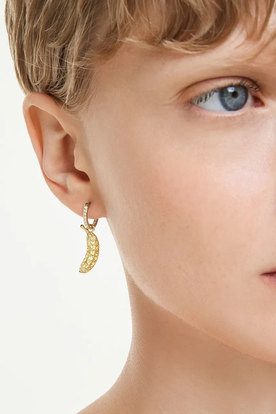 Swarovski kolczyki damskie pozłacane z kryształem Swarovski MINIONS 5743382