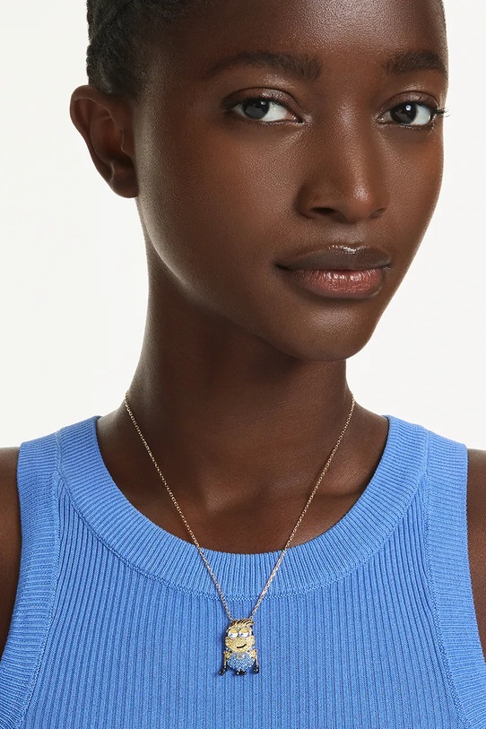 Swarovski намисто жіноче позолочене з цирконієм MINIONS 5751614