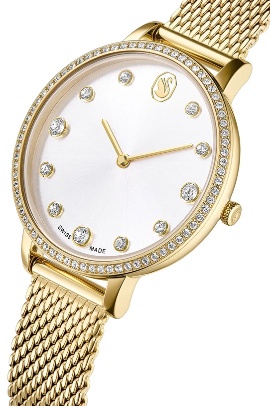 Akcesoria Swarovski zegarek CLARICA 5740823 złoty
