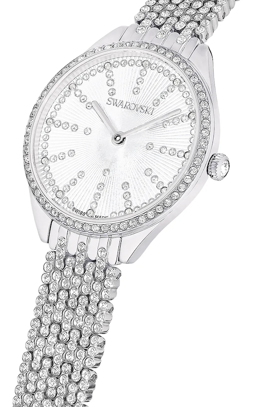 Akcesoria Swarovski zegarek SWAROVSKI ATTRACT 5742479 srebrny