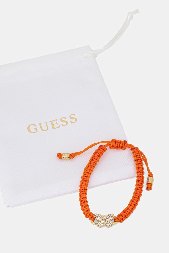Akcesoria Guess bransoletka damska ze stali nierdzewnej BORBOLETA JUBB06.133JW pomarańczowy