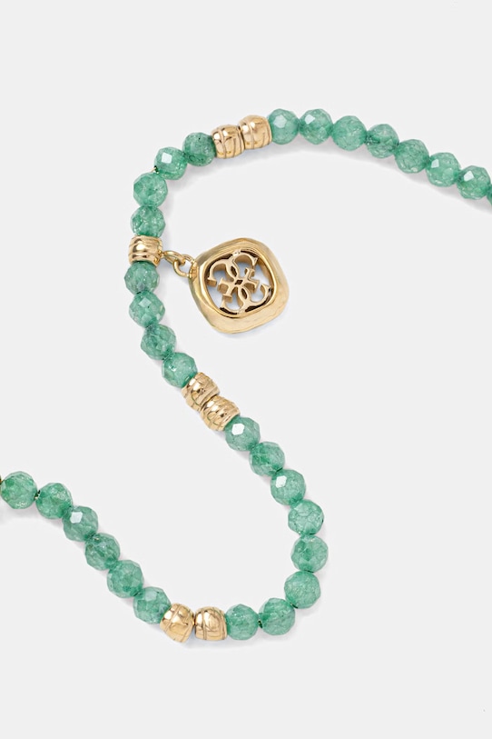 Guess bransoletka damska ze stali nierdzewnej JAIPUR SPLENDOR JUBB06.147JW zielony SS26