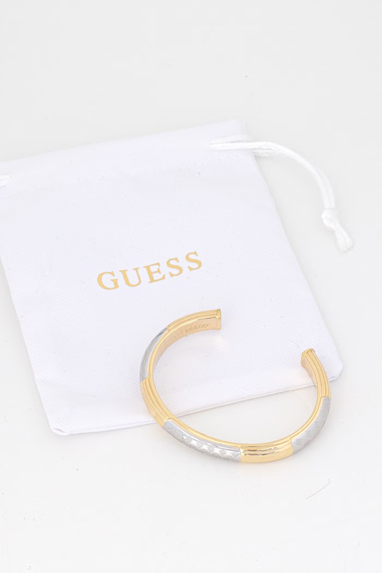 Akcesoria Guess bransoletka damska ze stali nierdzewnej VIVA SOLEIL JUBB06.167JW złoty