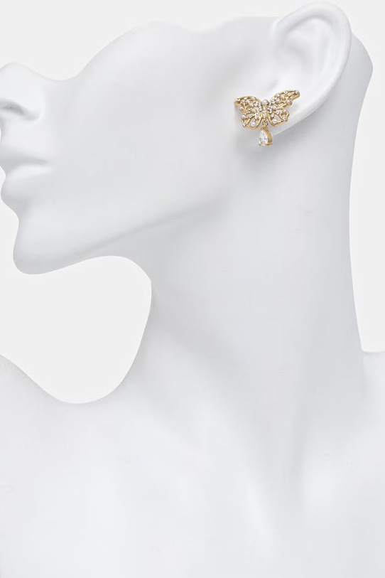 Guess kolczyki damskie BORBOLETA JUBE06.117JW złoty SS26