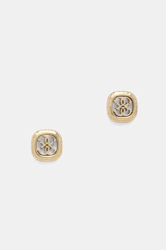 Guess kolczyki damskie ze stali nierdzewnej JAIPUR SPLENDOR złoty JUBE06.152JW